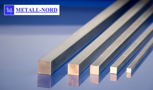 Aluminium vierkant voll 8x8 - aluminium,