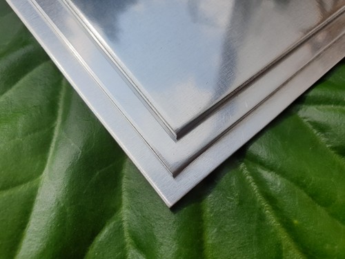 Alublech 8mm aluminium - aluminium, alu