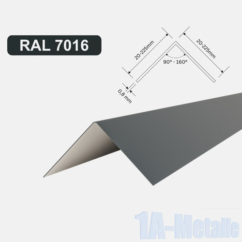 Kantenschutz ral 7016 winkel - kantenschutz,