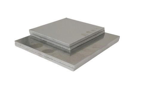 Aluminium alu ankerplatte 8mm - aluminium,